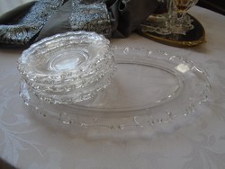 Süteményes  6 +1  db.  üveg   készlet.