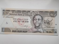 Etiópia  1 birr  2003 UNC több 100 bankjegy a kínálatomban a galérián!