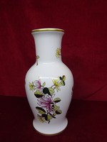 Hollóház porcelain rare patterned vase, 36 cm high. He has!