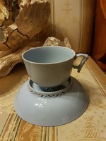 Antik kék Herendi 4. személyes kínai teás készlet