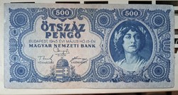 Ötszáz Pengő 1945..bankjegy