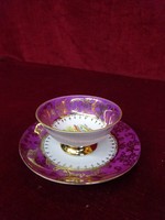 Eigl quality antique porcelain austria, coffee cup + placemat. Neumarkt / stmk. With subtitles. He has!