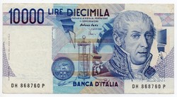 Olaszország 10000 olasz Líra, 1984, szép