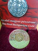 eladó érme (MKB - Honfoglalás 1100. évfordulójára - Első magyar pénzérme)