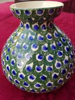 Sarreguemines kézzel festett csodás váza eladó!