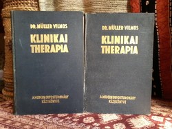 Klinikai terápia 1940 Teljes 2 kötet.