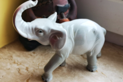 Német porcelán elefánt - Lippersdorf