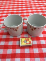 2 darab Alföldi bogyós porcelán kakaós - teás bögre - pohár