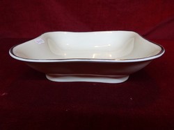 Mc German antique porcelain garnished bowl with platinum border. He has!