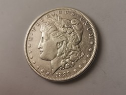 1889 ezüst USA 1 dollár 26,7 gramm 0,900 szép darab