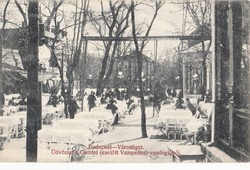 Bp. Városliget gundel restaurant, former vampetics. 1912 Restaurant - gasthaus