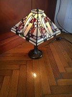 Eklektikus 'Tiffany' asztali / éjjeli lámpa - részletes leíráshoz kattintson ide!