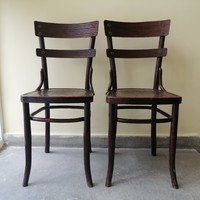 TONETT Antik szék, székek, párban, thonet