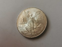 1989 Mexikó libertad ezüst 31,1 gramm 0,999