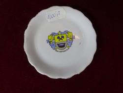 German quality porcelain mini table centerpiece with bad hofgastein coat of arms. He has!