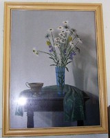 István Mácsai's original oil painting with a guarantee! (80 Cm x 60 cm + Frame)