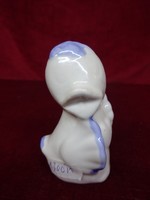 German porcelain duck salt shaker, height 8 cm. He has!