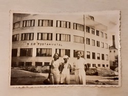 Régi fotó 1940 körül M. kir. postahivatal épület fénykép