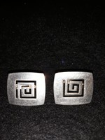 Silver earrings Hungarian silver