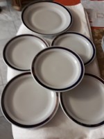 Zsolnay RARE Gold Pattern Dessert Plates