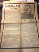 Sztálin J.V. halálának  különszáma 1953. III.7