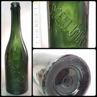 "Szent Imre 0,45L" zöld sörösüveg (1044)