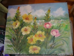 Virágcsendélet festmény