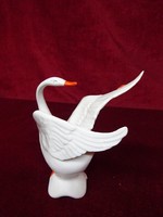 Arpo porcelain, beautiful swan, size 10.5 x 10.5 cm. He has!
