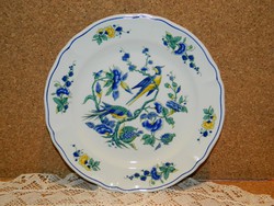 Villeroy&Boch porcelán falitányér:Kék főnixmadár.