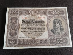 Ropogós 100 korona 1920 