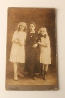 Antik cabinet fotó, Hauser Béla, Kispest