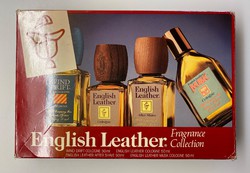 Vintage ENGLISH LEATHER kölni arcszesz szett négy db os doboz