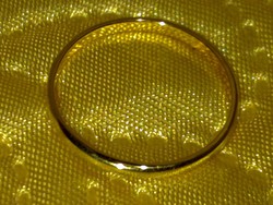 Szép arany ozott ezüst karika gyűrű