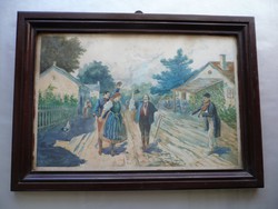 Signed work of unidentified painter