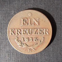 1 kreuzer 1816 B