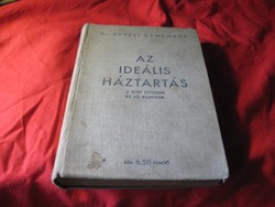 Az ideális háztartás   írta  Dr Hevesi  Sándorné  1934.