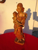 Mária fa szobor