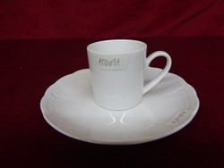 Rosenthal barvaria german porcelain coffee cup + placemat. So far he was in the display case. He has!