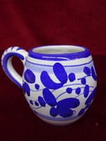 Hand-painted ceramic mini jug, height 7 cm. He has!
