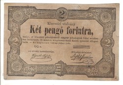 2 Két pengő forintra 1849 Kossuth bankó 2.