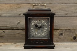 Old rhythm wood fireplace clock / retro Japanese clock / mid-century