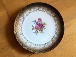 Nagyon szép virágmintás PMR Jaeger&Co. - Bavaria porcelán tányér