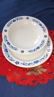 Kék mintás alföldi tányér