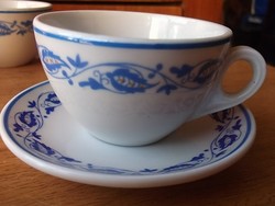 Retro-50s zsolnay coffee cup with saucer