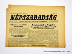 1967 május 12  /  NÉPSZABADSÁG  /  Régi ÚJSÁGOK KÉPREGÉNYEK MAGAZINOK Szs.:  8646