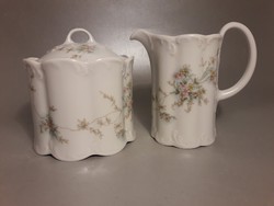 Rosenthal - classic rose - sugar bowl with lid + milk spout