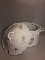 SZINTE INGYEN!! Rosenthal - Classic Rose - Catherine sorozat leveses tál fedővel szép nagy méretű