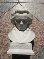 Herendi porcelán Beethoven szobor