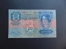​20 korona  1913 Szép ropogós bankjegy !  03