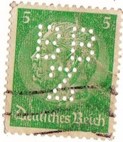 Német birodalmi bélyeg 1932
